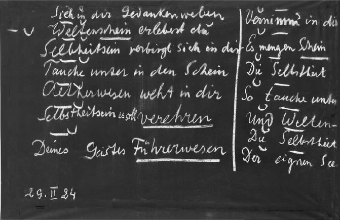 Blackboard (left side)